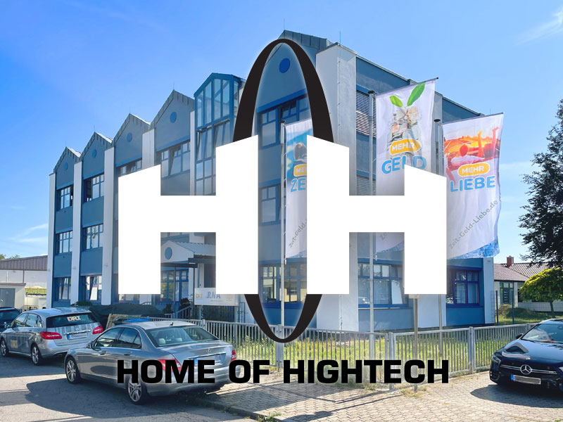 Firmebgebäude Home of Hightech in Ketsch bei Mannheim